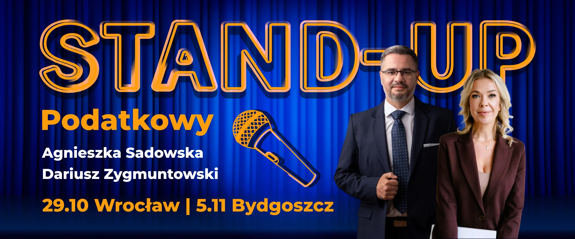 Stand-Up Podatkowy – Wrocław, Bydgoszcz